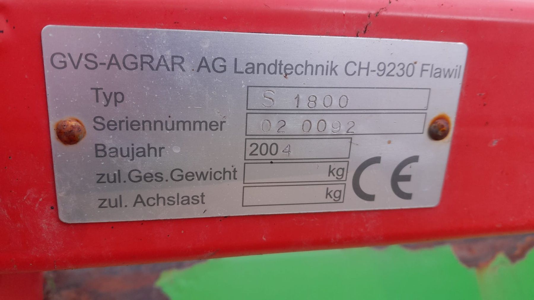 Tutte le macchine: Agrar Sprinter 1800, SCHNÄPPCHENJÄGER AUFGEPASST – Usato da Affoltern venduto da pummpii 3
