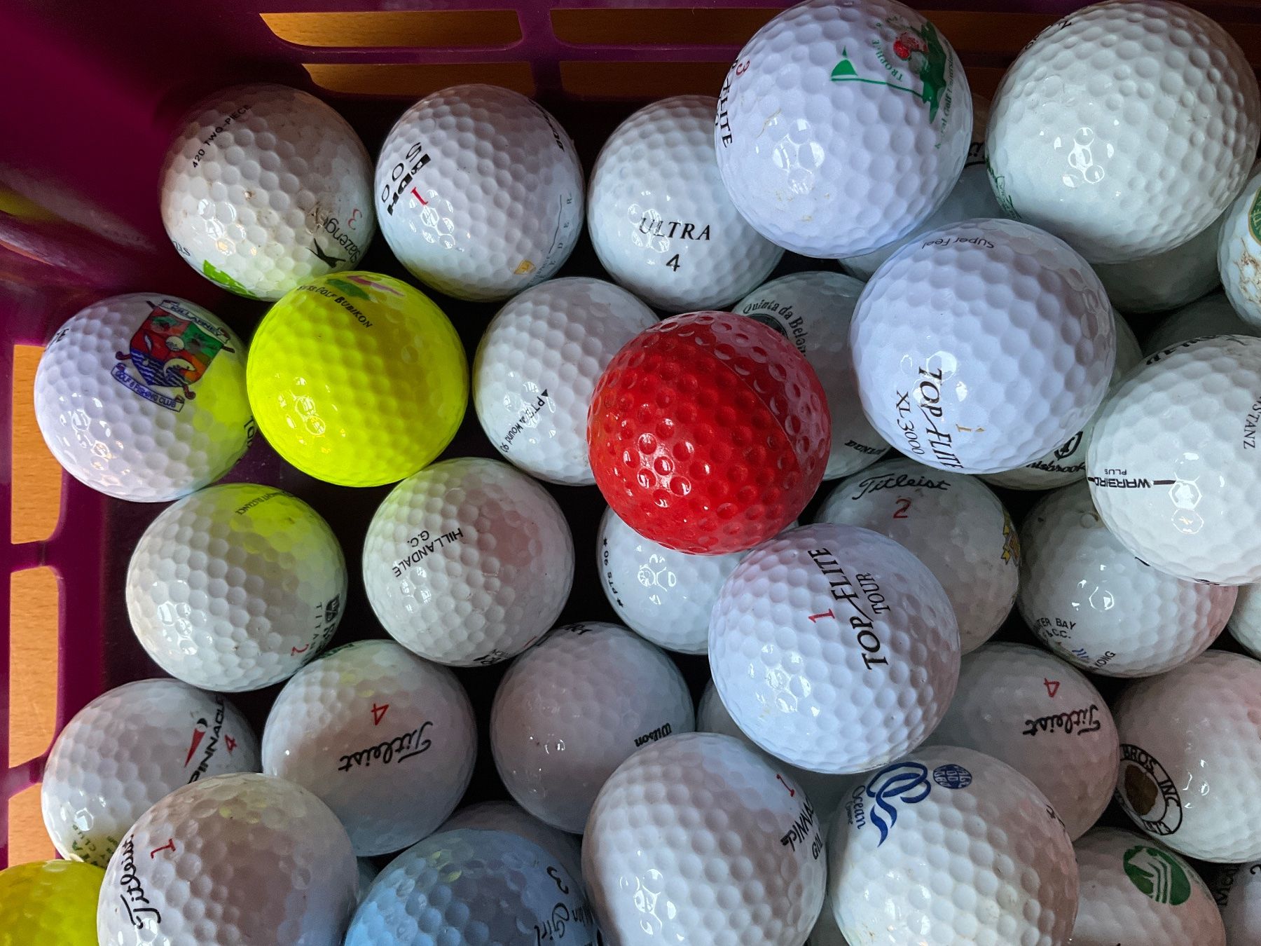 Bälle: 92 balles de golf – Gebraucht aus Gland von DL2004 4