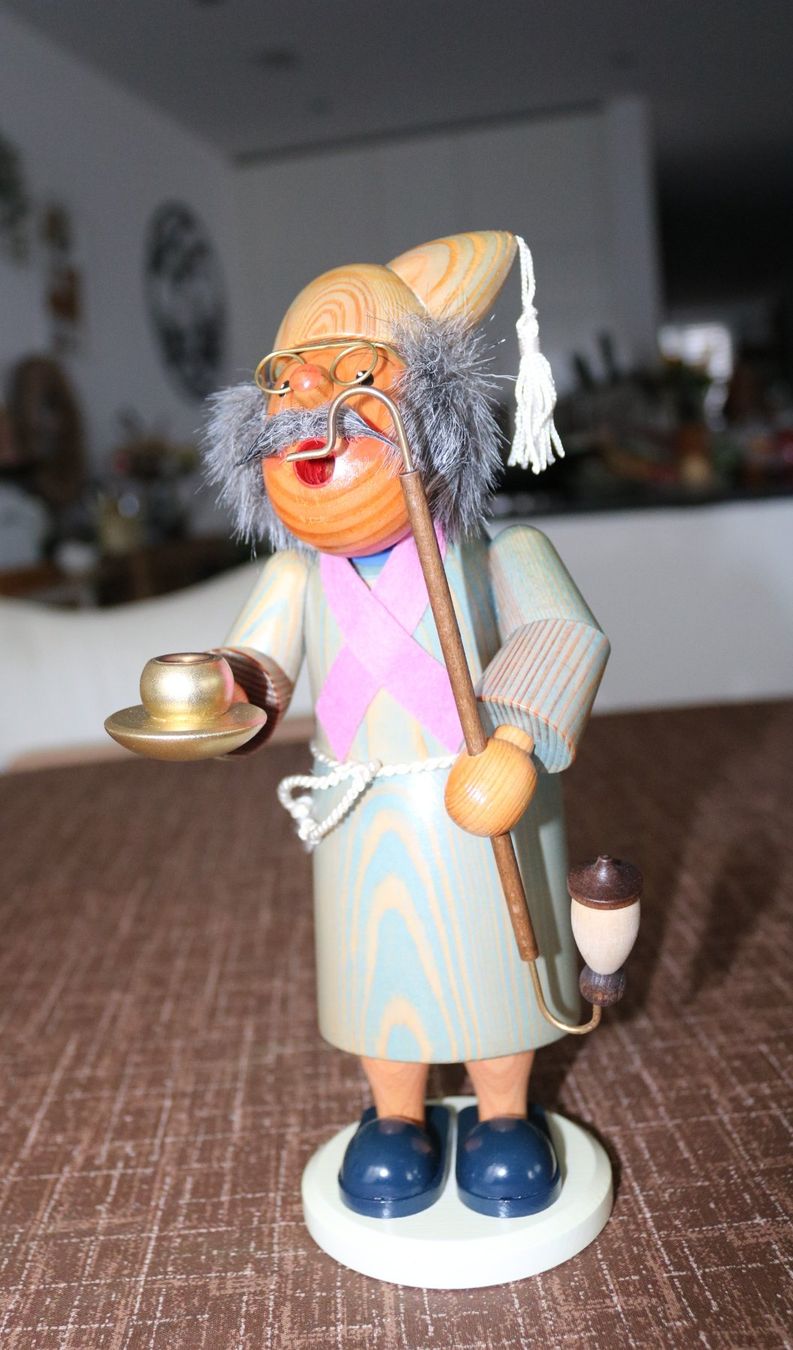 Figurines: Räuchermännchen "Opa" Original Erzgebirge – Neuf avec emballage d'origine à Frick par Beni58