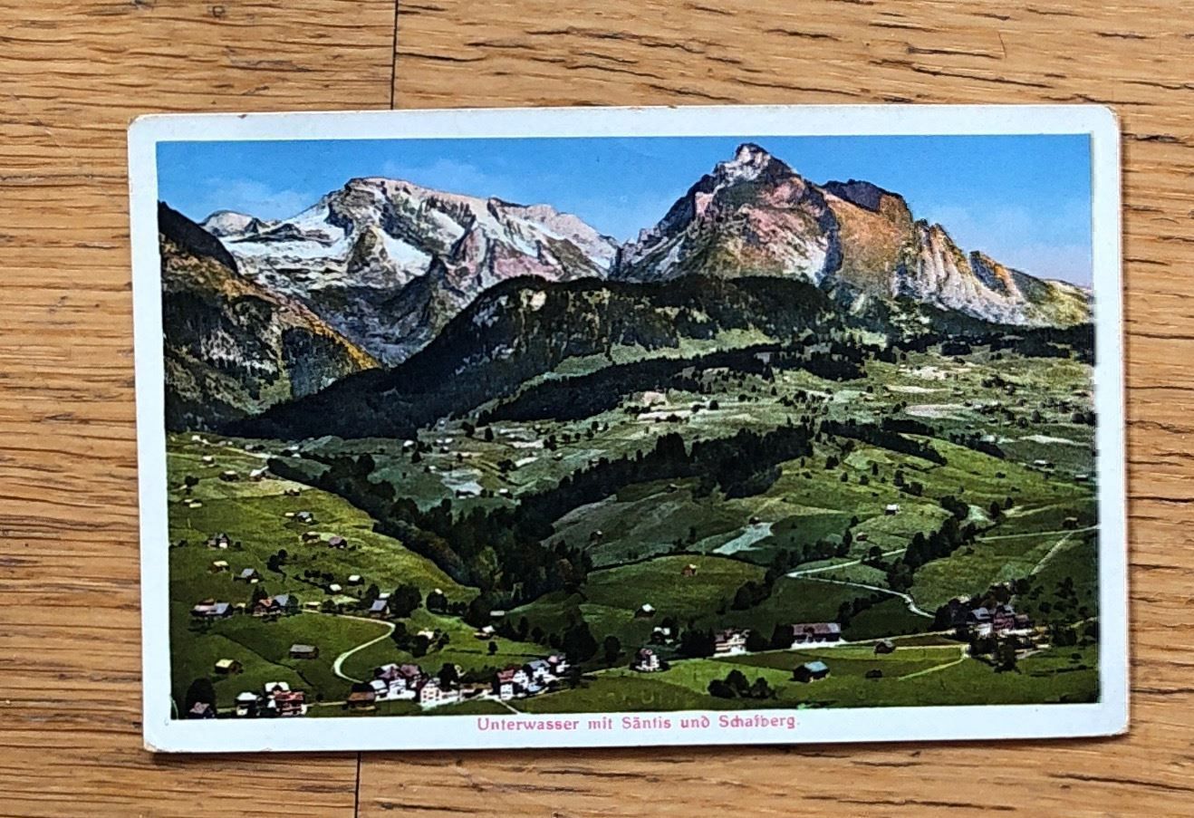 Cartoline postali: Ansichtskarte UNTERWASSER - REDUZIERTER PREIS !!! – Usato da Lufingen venduto da Rac0