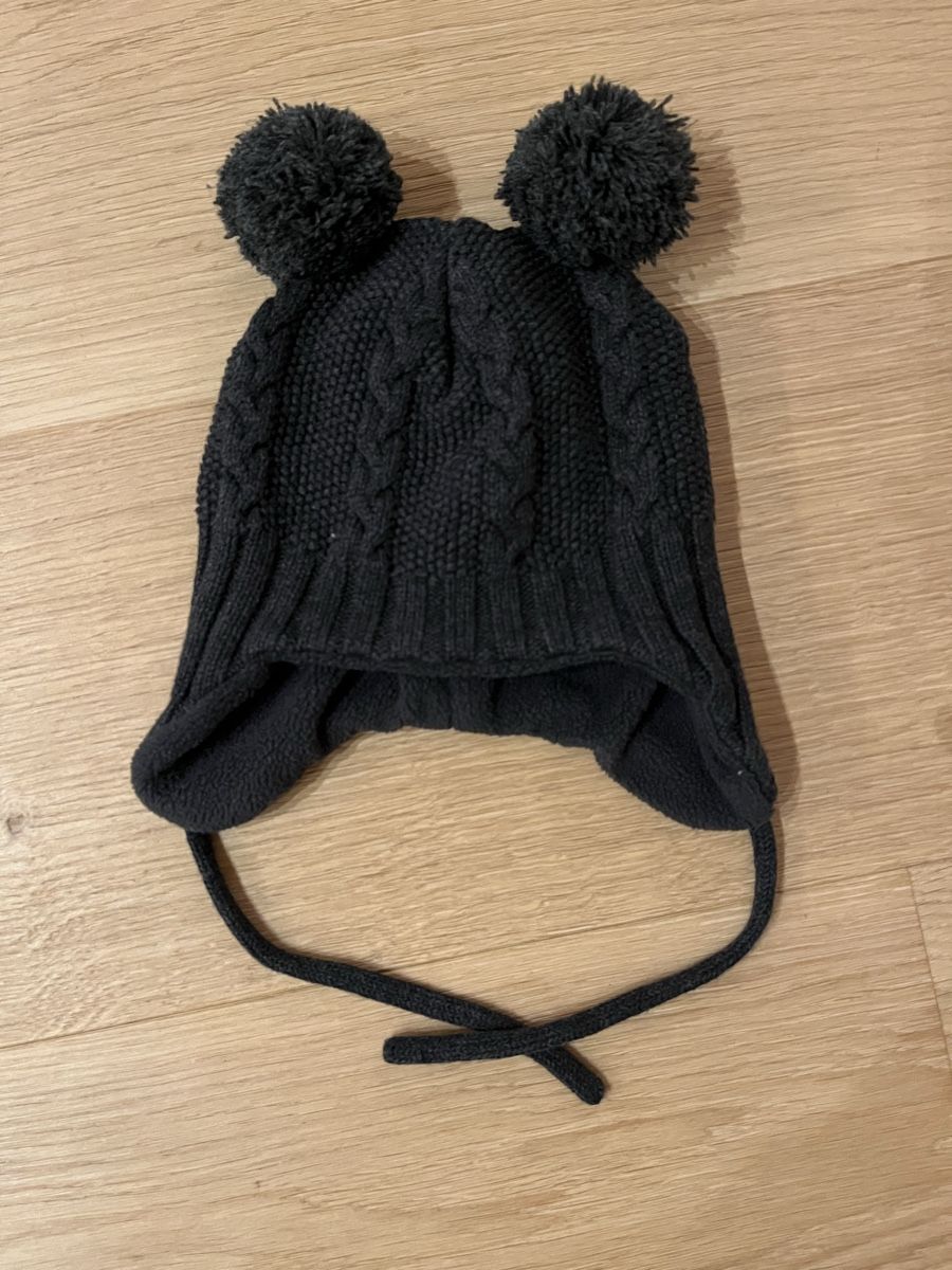H&M Mützen & Schals: Warm Winter Baby Hat With Pompoms Gray – Neu (gemäss Beschreibung) aus Planken von R4gskL7