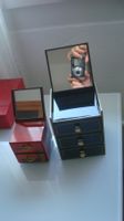 2 Schmuck-Lack-Kästchen mit Spiegel/Schubladen Japan