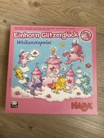 Einhorn Glitzerglück Haba Wolkenstapelei