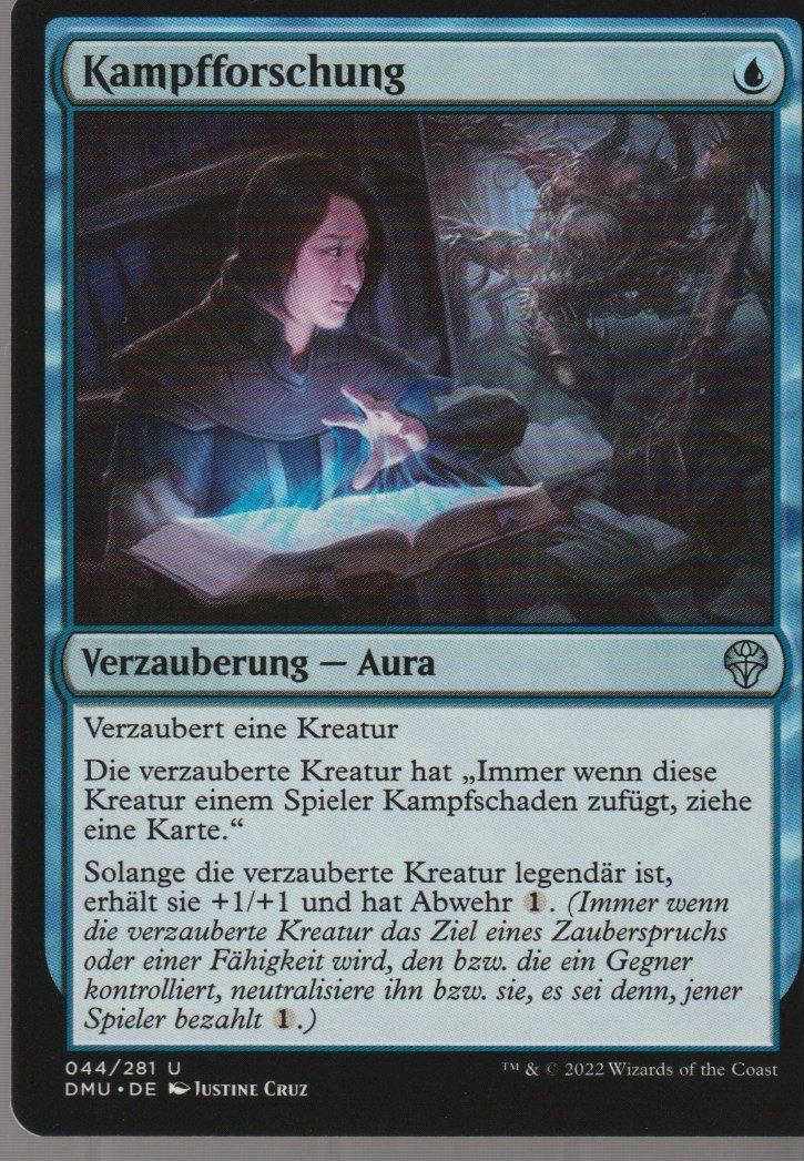 Magic The Gathering Carte collezionabili: TCG Magic The Gathering MTG DMU 044 Kampfforschung – Nuovo (secondo la descrizione) da Vezia venduto da Aquarius_Age