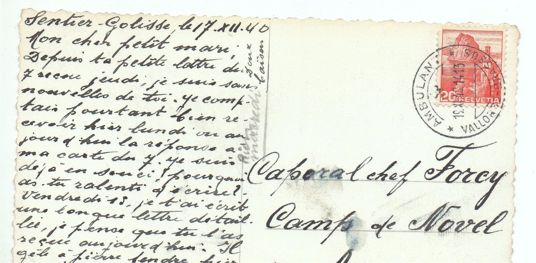 Cartoline postali: LE SENTIER en hiver – Usato da Jona venduto da philajona 1