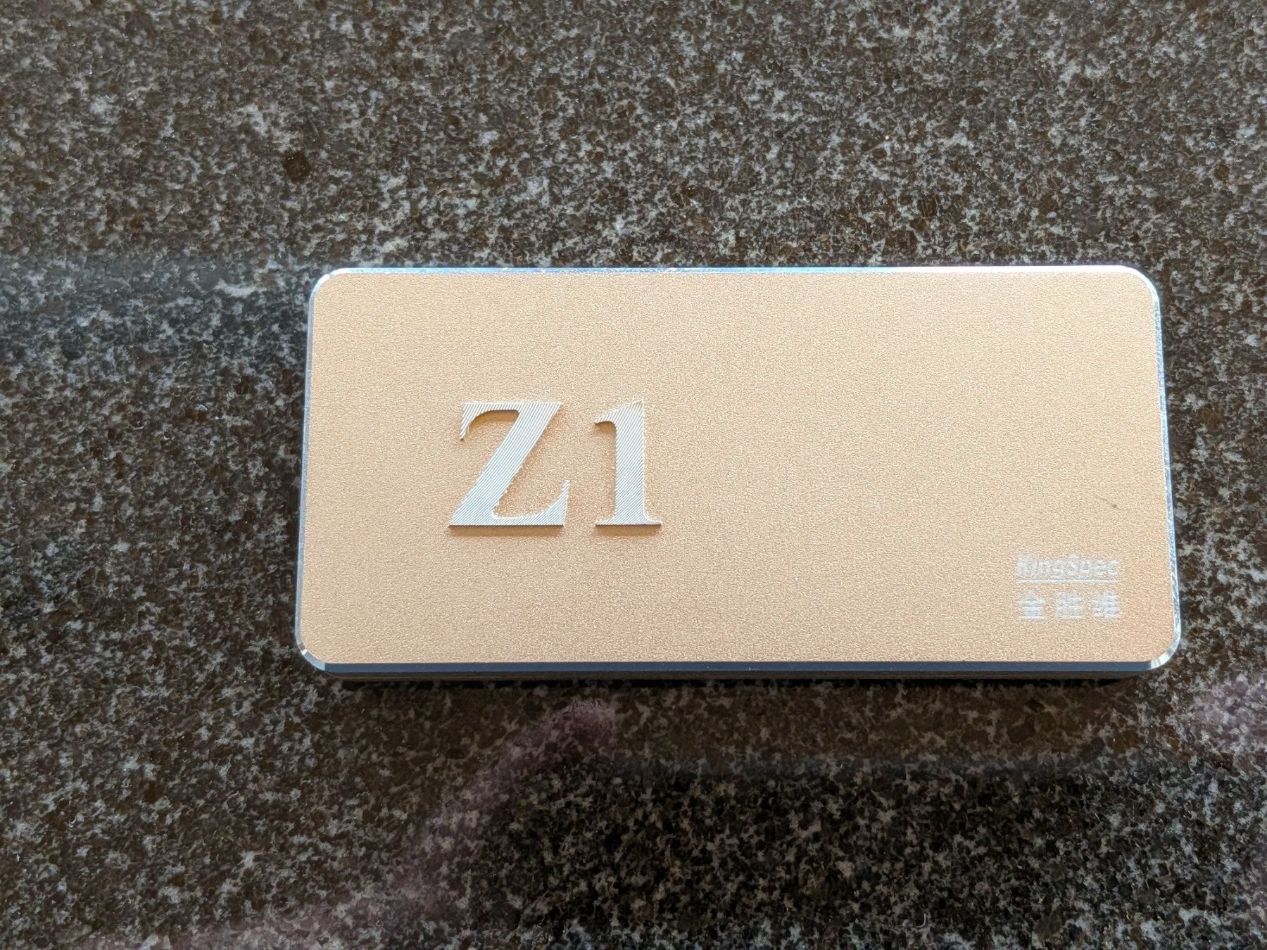 KingSpec Z1 512GB External Portable SSD, USB-C - neuwertig (Neu (gemäss ...