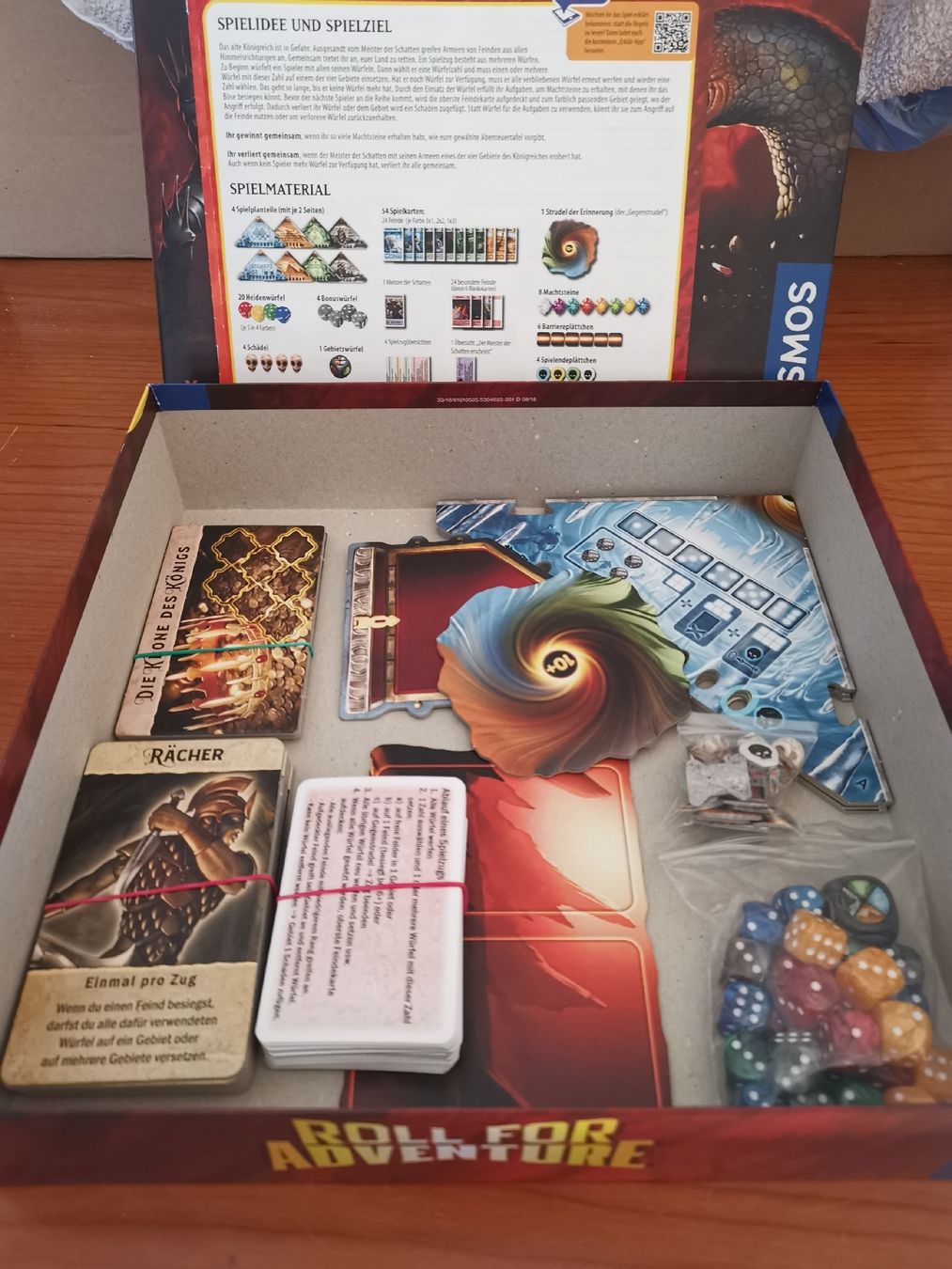 Kosmos Giochi: Brettspiel Roll for Adventure Kosmos  – Usato da Stans venduto da ReVibeGoods 1