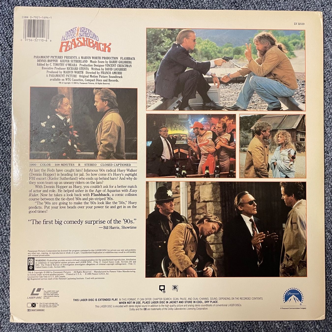 Tutti i DVDs: Dennis Hopper: Flashback - LASER DISC - Englisch Original – Usato da Stans venduto da Brode 1