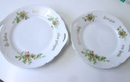2 alte Langenthaler Teller