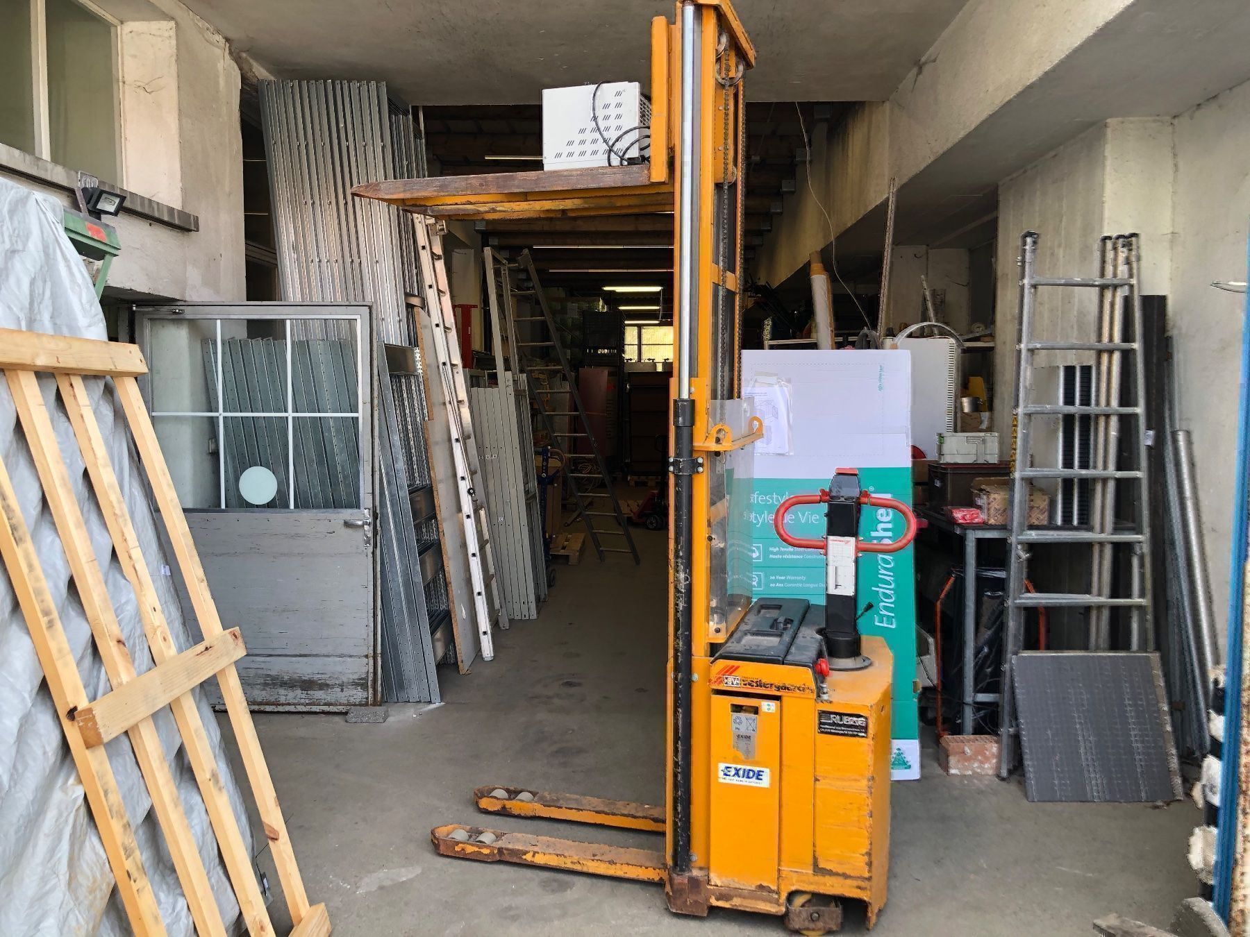 Carrelli elevatori e a forche: Hubstapler nur 566h Hubhöhe 245cm – Usato da Necker venduto da liq24 6