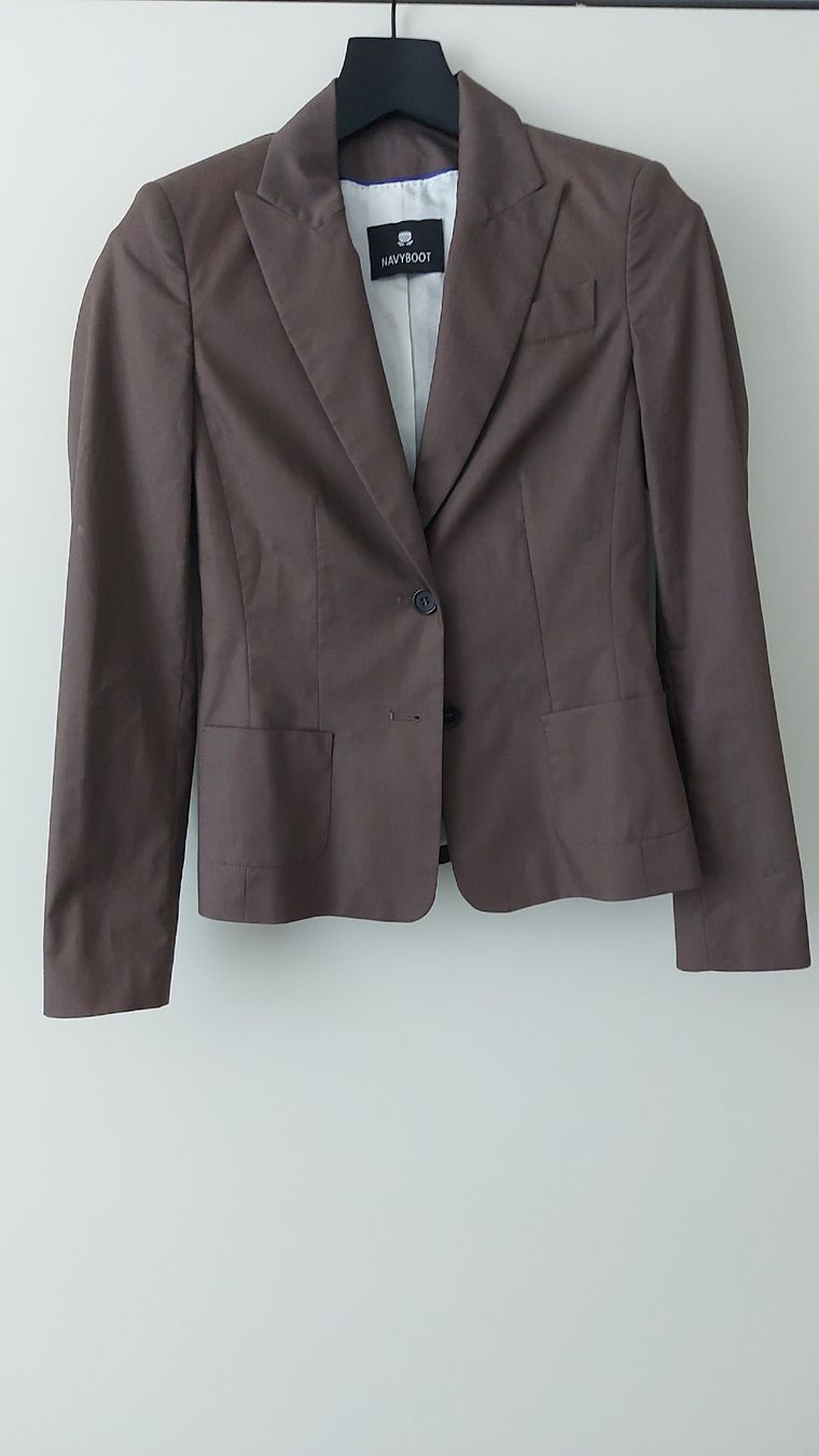 Navyboot Jacken: NAVYBOOT Damen Blazer, Gr. 34/36 - braun/oliv – Neu (gemäss Beschreibung) aus Pfäffikon ZH von siae