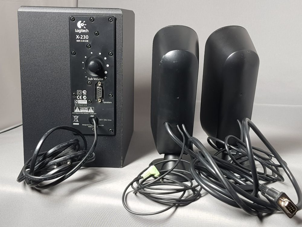 Logitech X-230 2.1 PC-Sound-System | Kaufen auf Ricardo