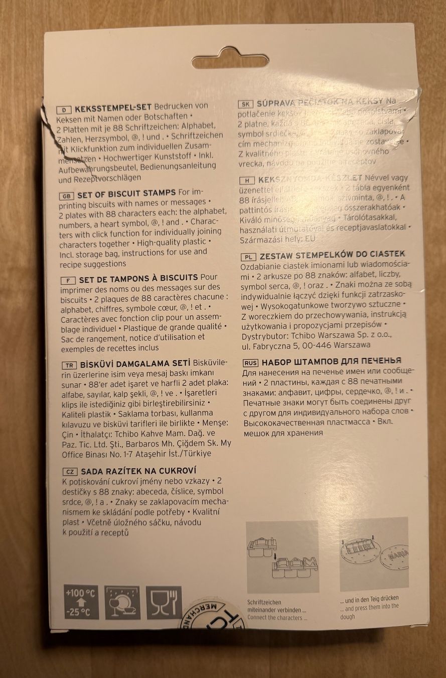 Timbri: Keks Stempel Set ABC – Nuovo (secondo la descrizione) da Aarau venduto da Ahoffa 3