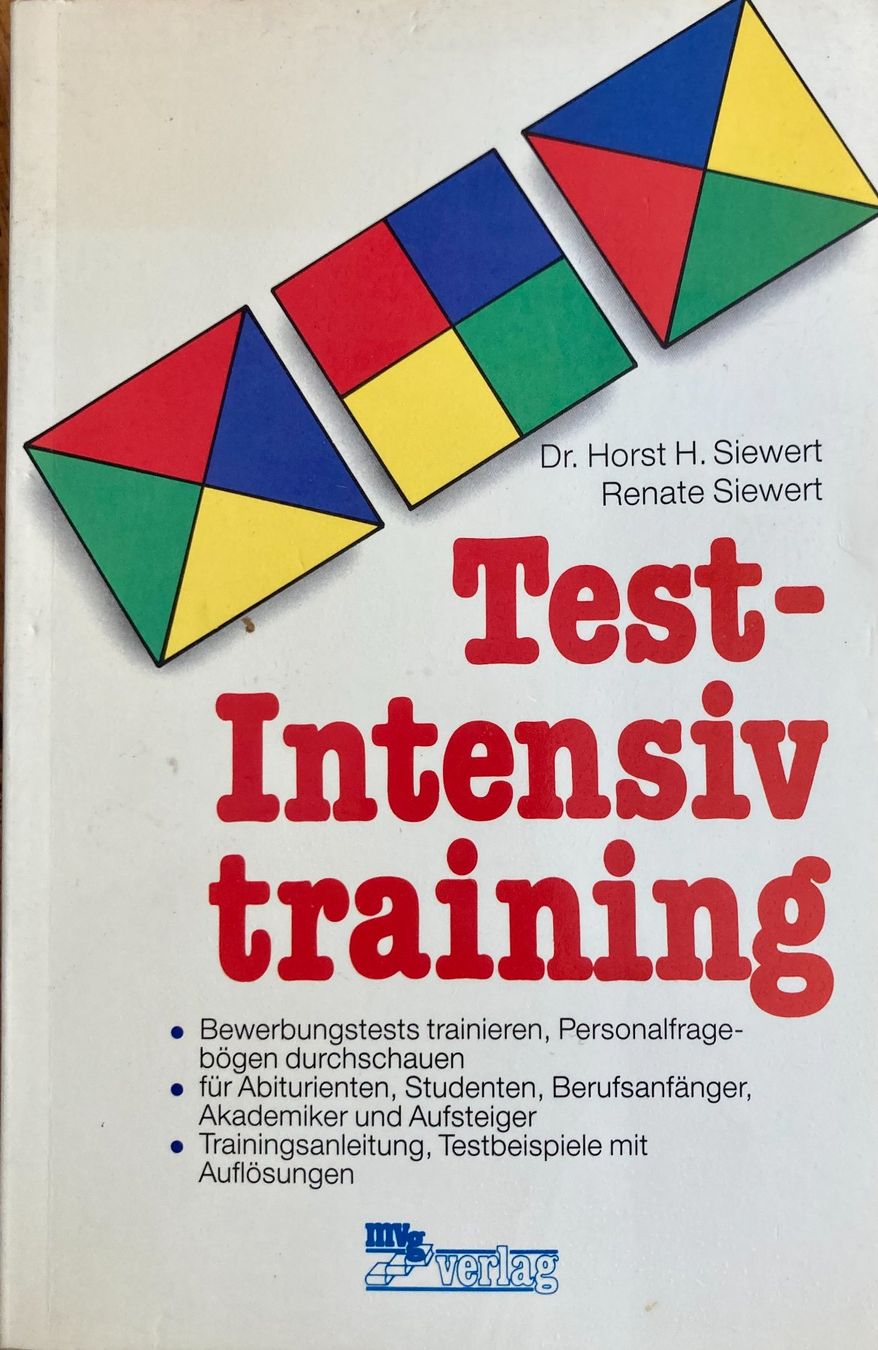 Libri: TEST-INTENSIV TRAINING (Buch) – Usato da Eglisau venduto da Shoprabbit