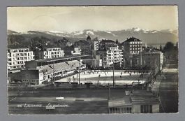 1959, LAUSANNE, LA PATINOIRE