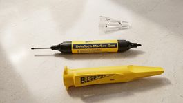BLEISPITZ Bohrloch-Marker Duo mit Köcher