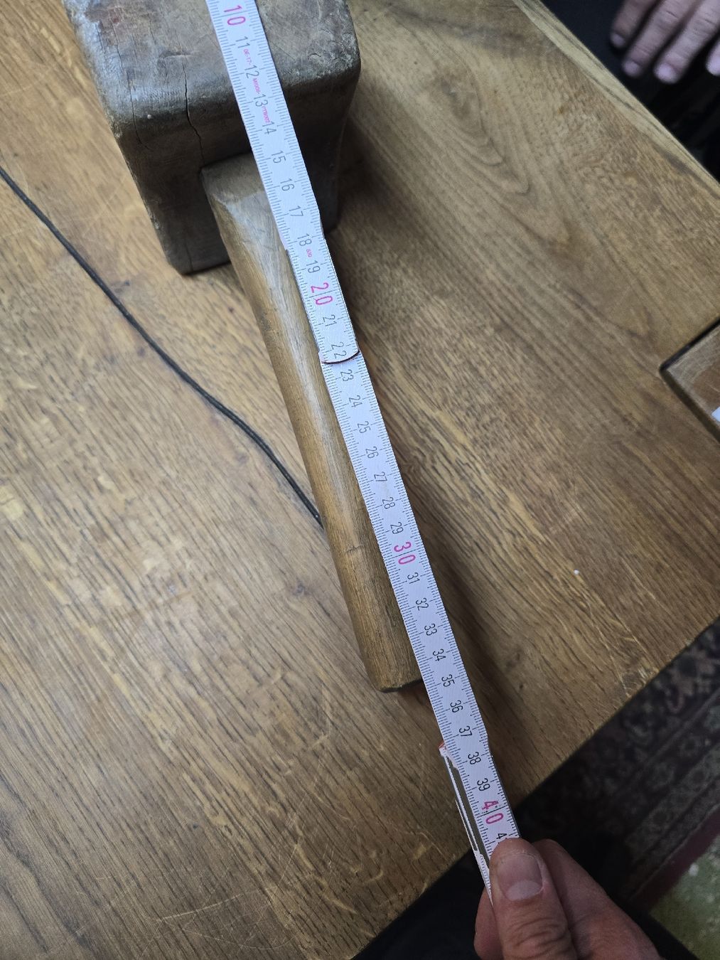 Tutti gli attrezzi: Antiker Holzhammer A.B.F. (M) – Usato da Rorschach venduto da TimelessTrading 5