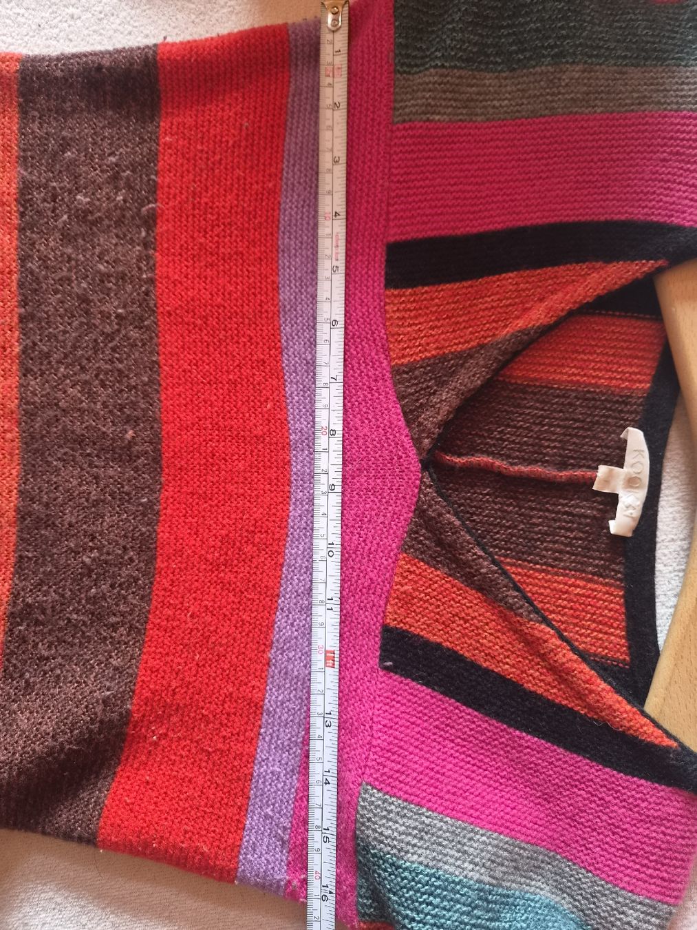 Kookai Pullover & Sweatshirts: Strickpullover Kookaï Gr 1 gestreift Trompetenärmel Mängel – Defekt aus Wattwil von tannenmeise73 4