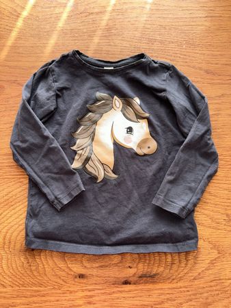 Gr 104 ponny langarmshirt
