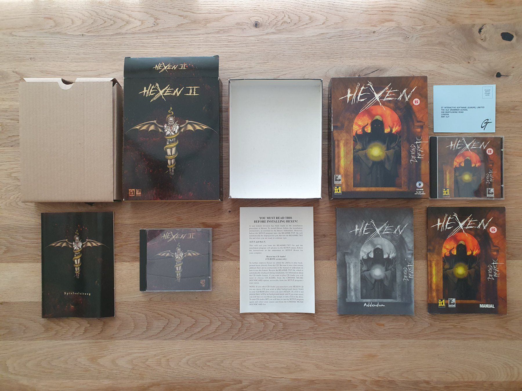 Giochi: PC Games HeXen + HeXen 2 (1995-1997) Big Box Bundle – Usato da Greifensee venduto da perfectioN88 4