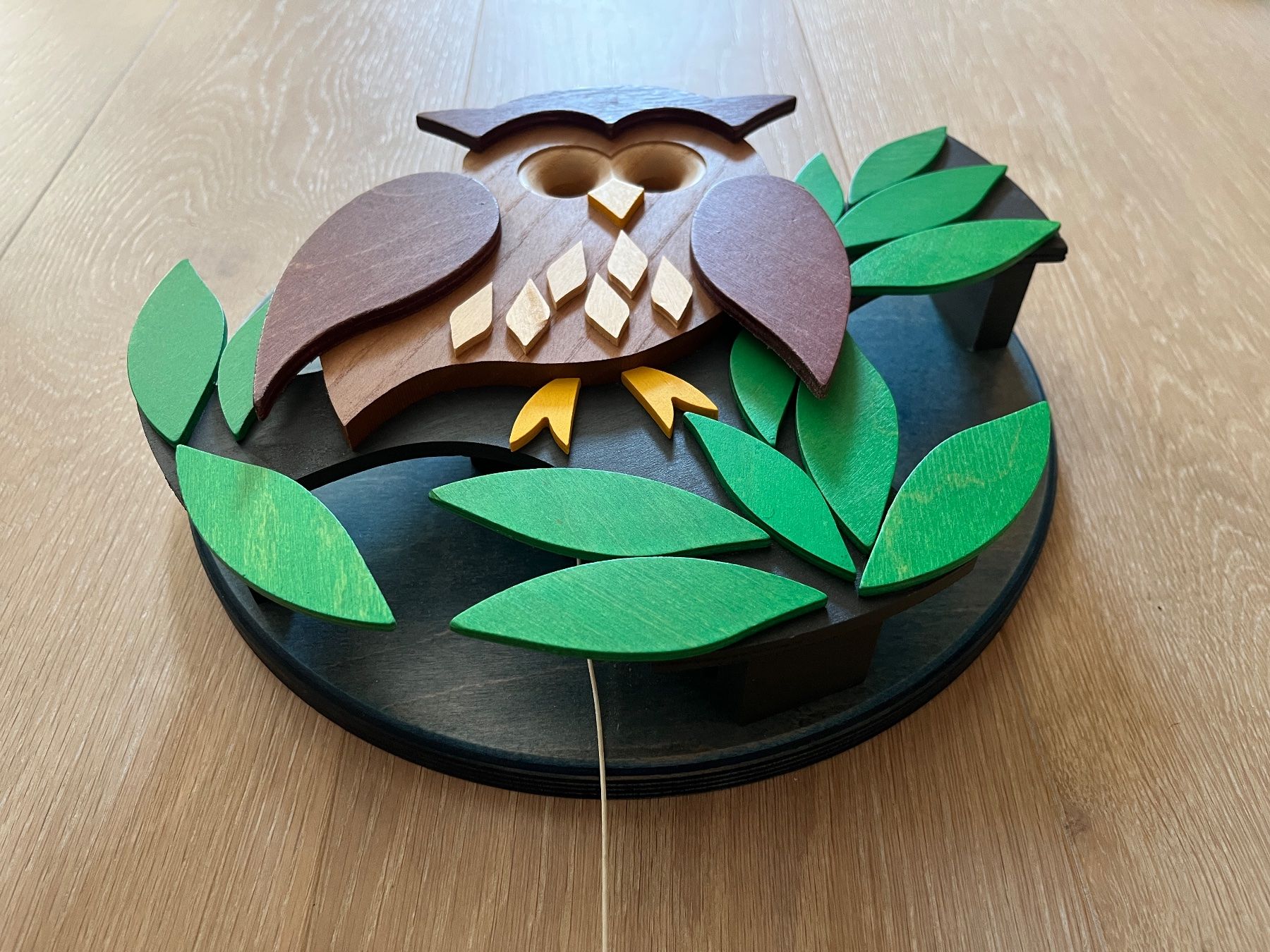 Toutes les décorations: Wunderschöne handgefertigte Spieluhr mit Eule | Uhu – D'occasion à Humlikon par snowpeak101 4