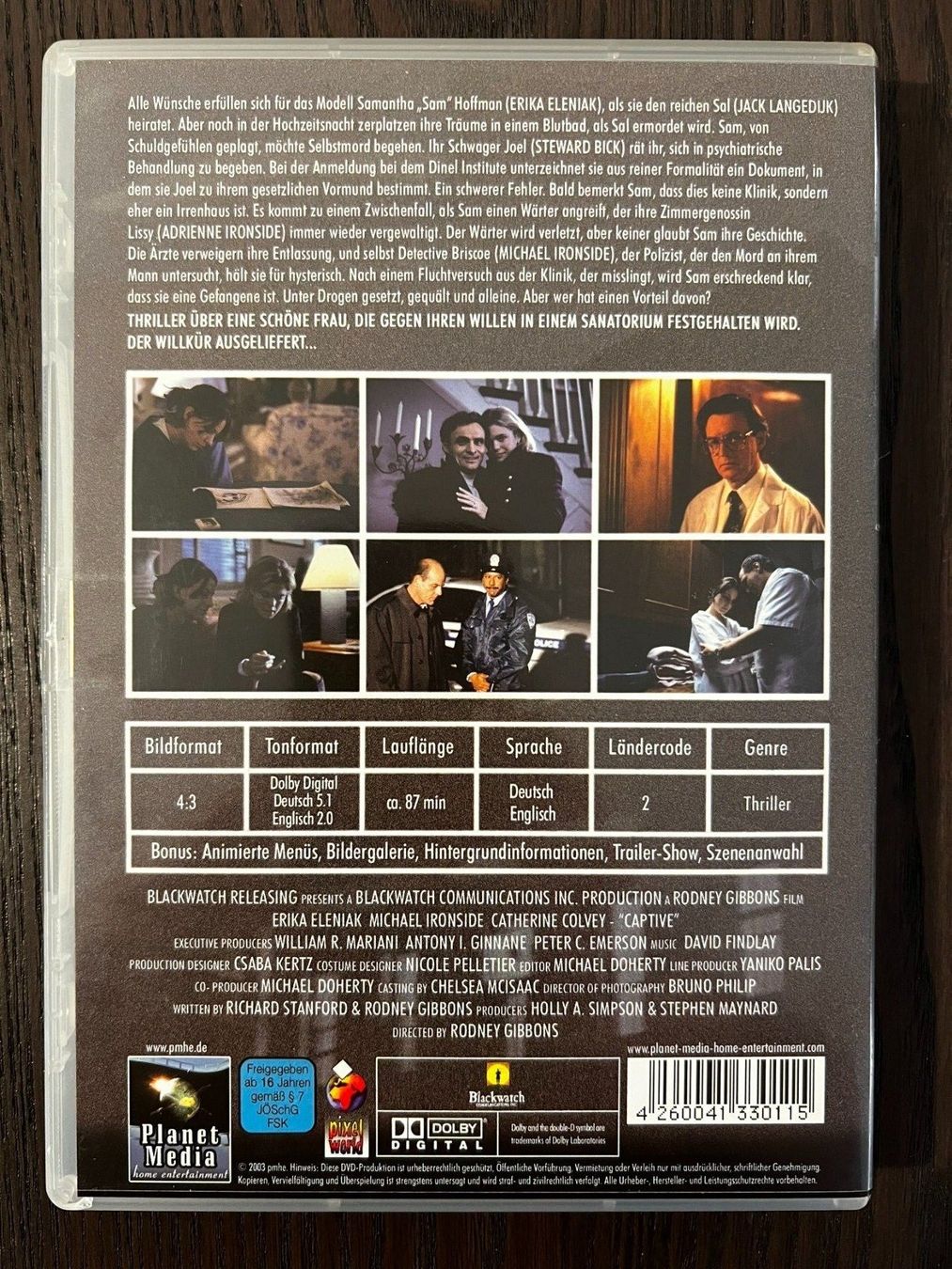Tutti i DVDs: Captive: Ein kaltblütiger Plan – Usato da Zürich venduto da FilmFreunde 1