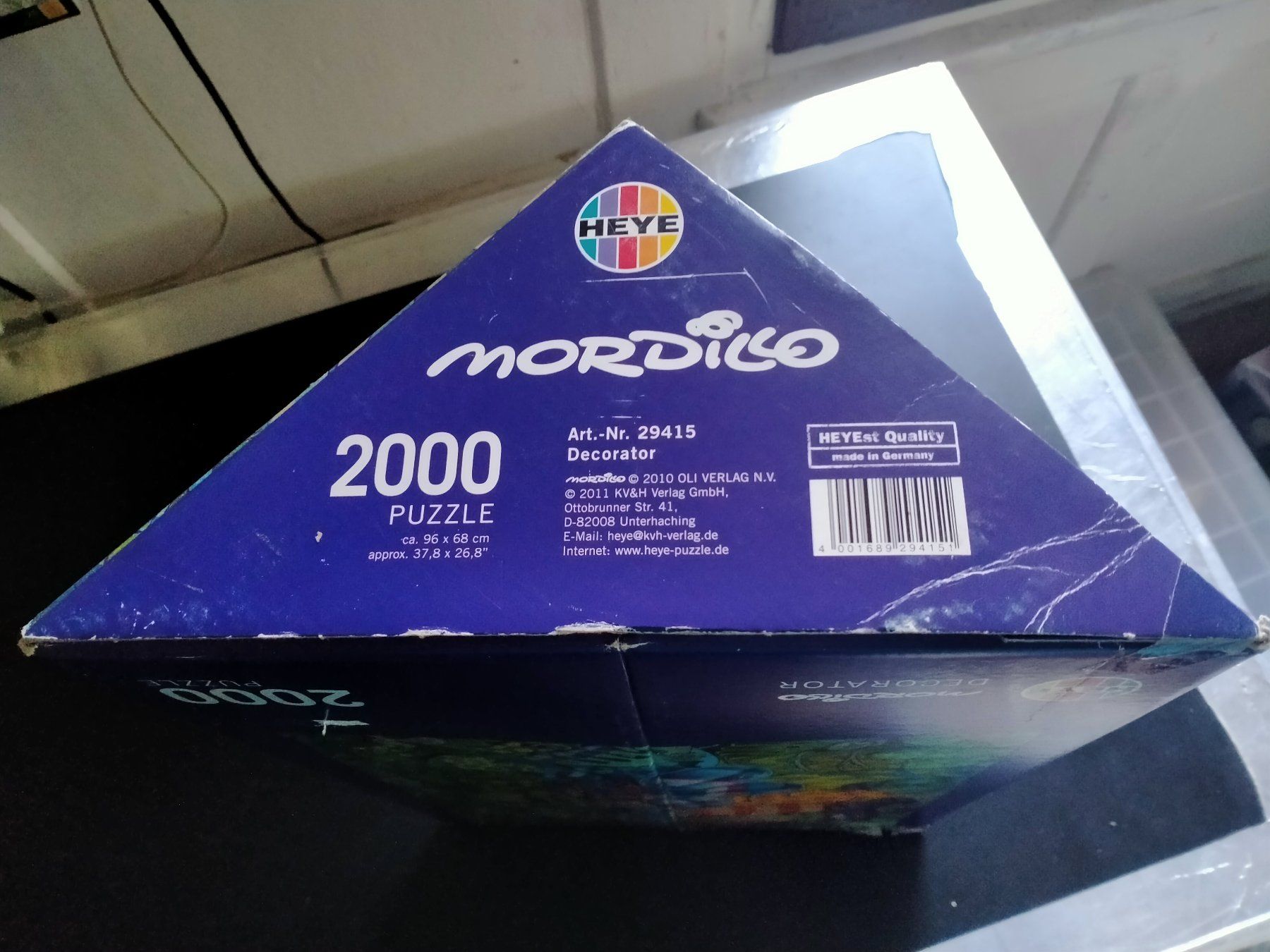 Heye Puzzle: MORDILLO Decorator Nr. 29415 Rare Puzzle 2000 – Usato da Küssnacht am Rigi venduto da perlboote 2