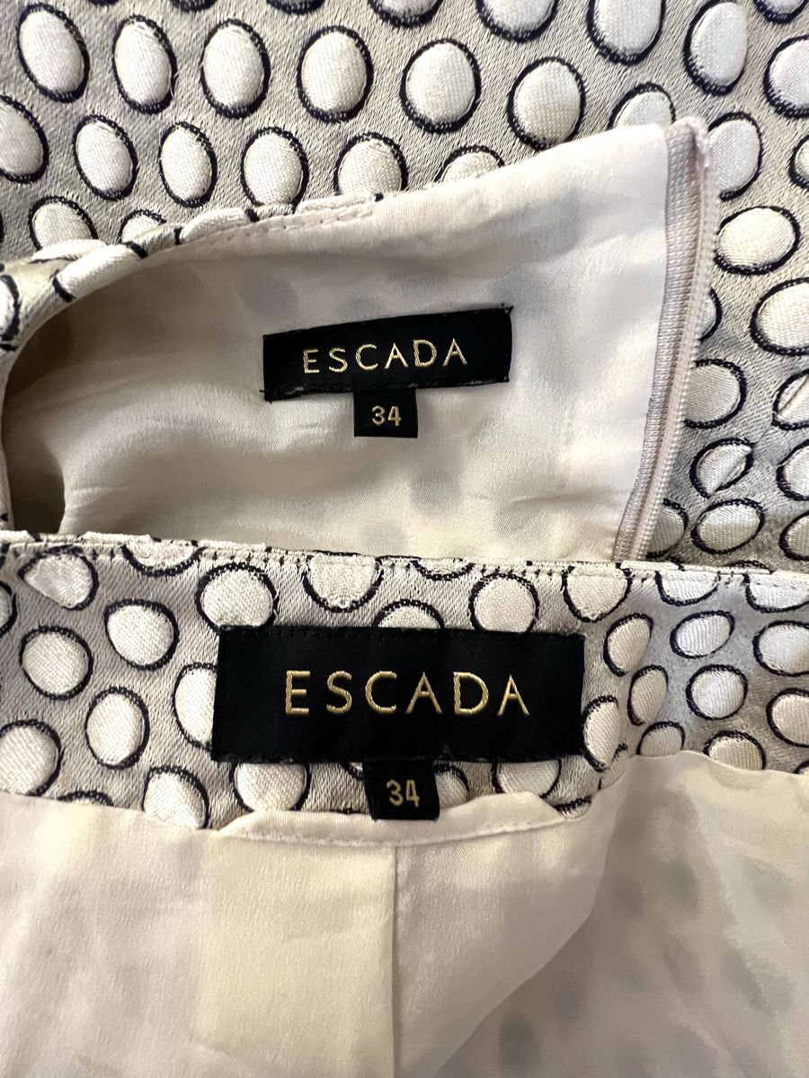 Costumi: ESCADA Kostüm Gr.34, Kleid mit Kurzarmjacke – Usato da Basel venduto da Bettybooo 8