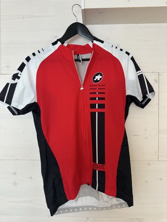 Maillot de cyclisme Assos Mille GT été, rouge, taille M