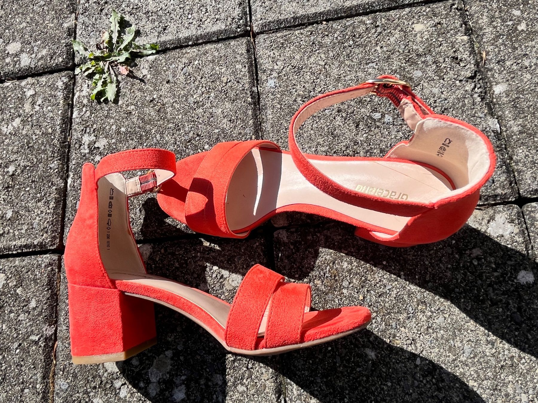 Graceland Scarpe da donna: Sandalen, Velorleder-look , Gr 36 , – Usato da Aarburg venduto da Mel_zs28 4