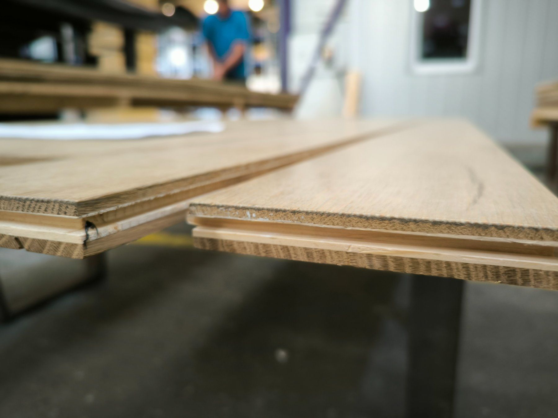 Articoli in legno: 3-Schicht Parkett Eiche gebürstet, geölt – Nuovo (secondo la descrizione) da Trübbach venduto da atlasholz 3