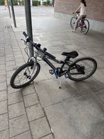 Kinderfahrrad CROSSWAVE PRIME RIDER 20 silber/blau