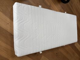 Matratze 90 x 200 cm weiss gebraucht guter Zustand