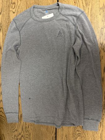 Lagenlook-Top, Größe L, grau, Neu