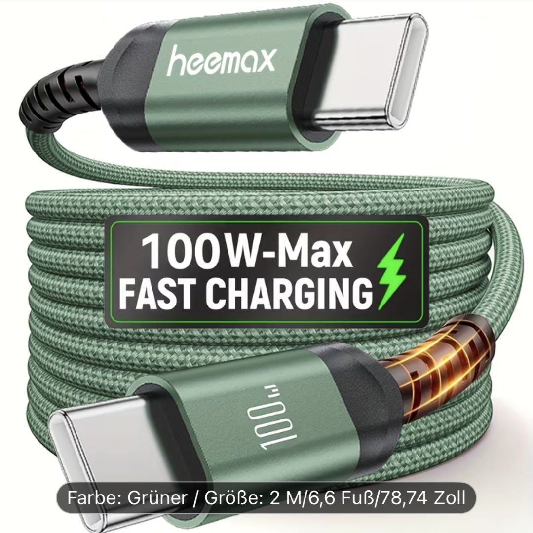 Cavi: Neues USB-C Daten und Ladekabel 1000W – Nuovo e nell'imballaggio originale da Altenrhein venduto da marcow313