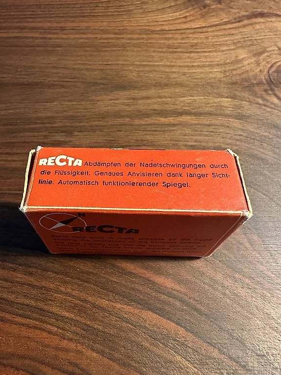 GPS & Strumenti di misurazione: Recta Kompass, Vintage, mit Original-Schachtel – Usato da Augst BL venduto da snoopy-80 3