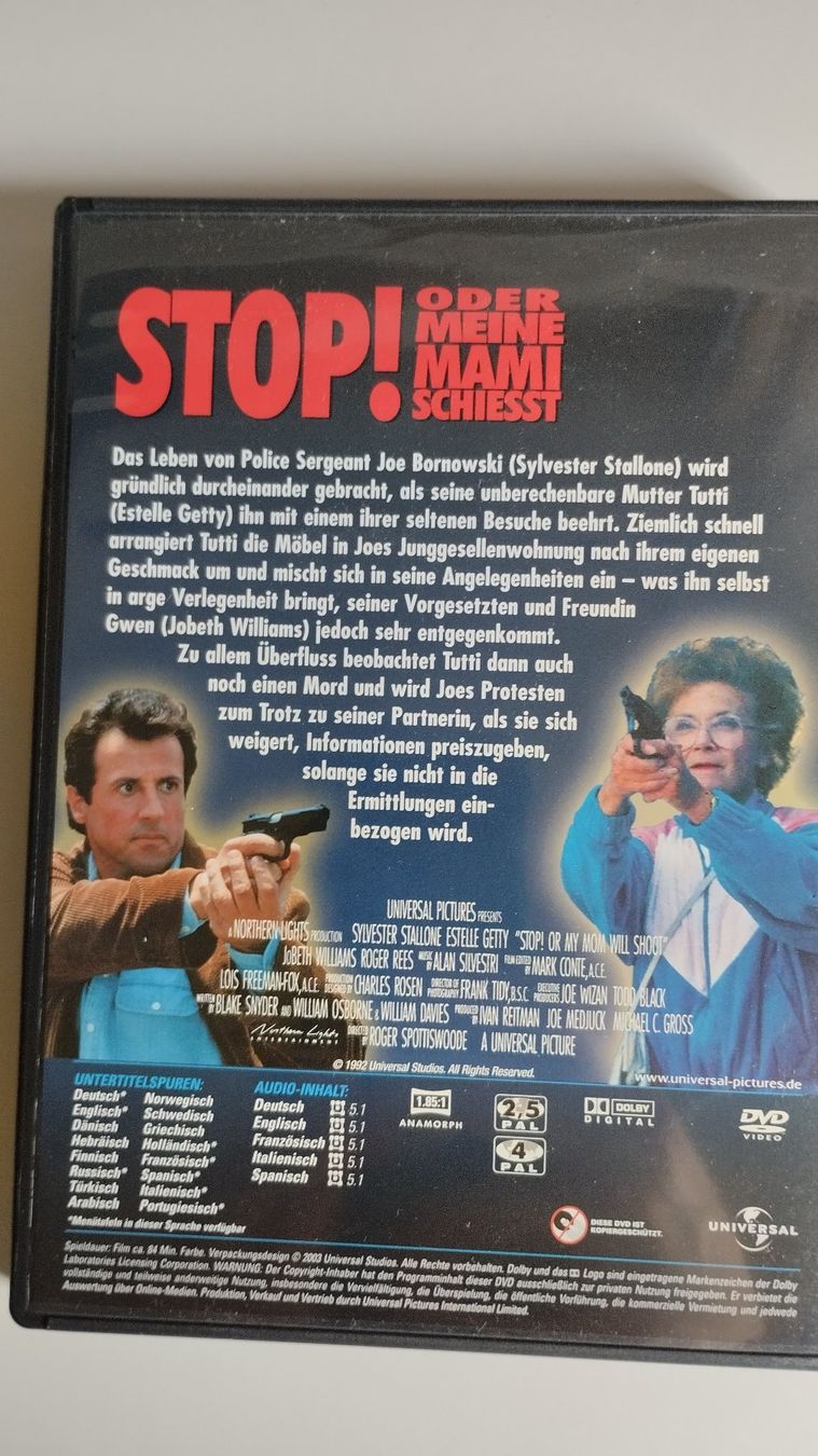 Alle DVDs: STOP ODER MEINE MAMI SCHIESST DVD – Neu (gemäss Beschreibung) aus Basel von Bal-Sagoth 1