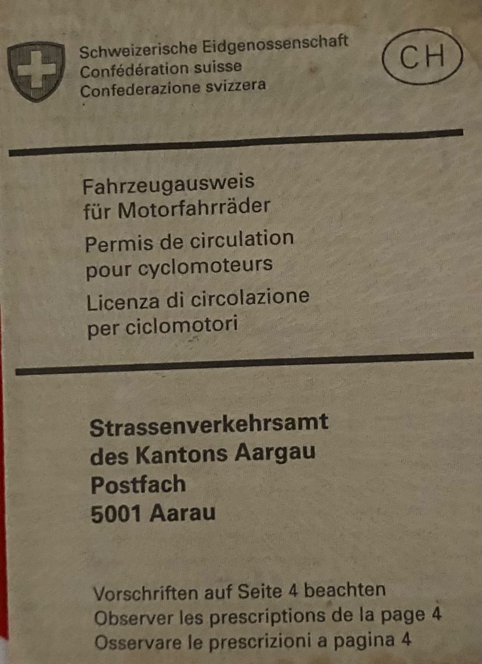 Piaggio Ciclomotori: Piaggio Ciao Orange, Mofa mit Ausweis – Usato da Schöftland venduto da Haj_lj66 6