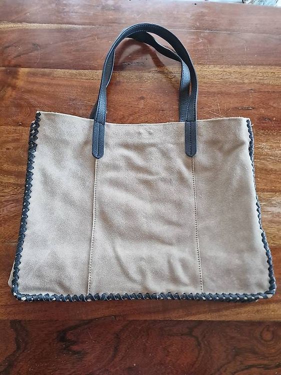 Borsa A Mano In Pelle Scamosciata Con Manico A Strass – Elegante Per Matrimoni E Serate - 5