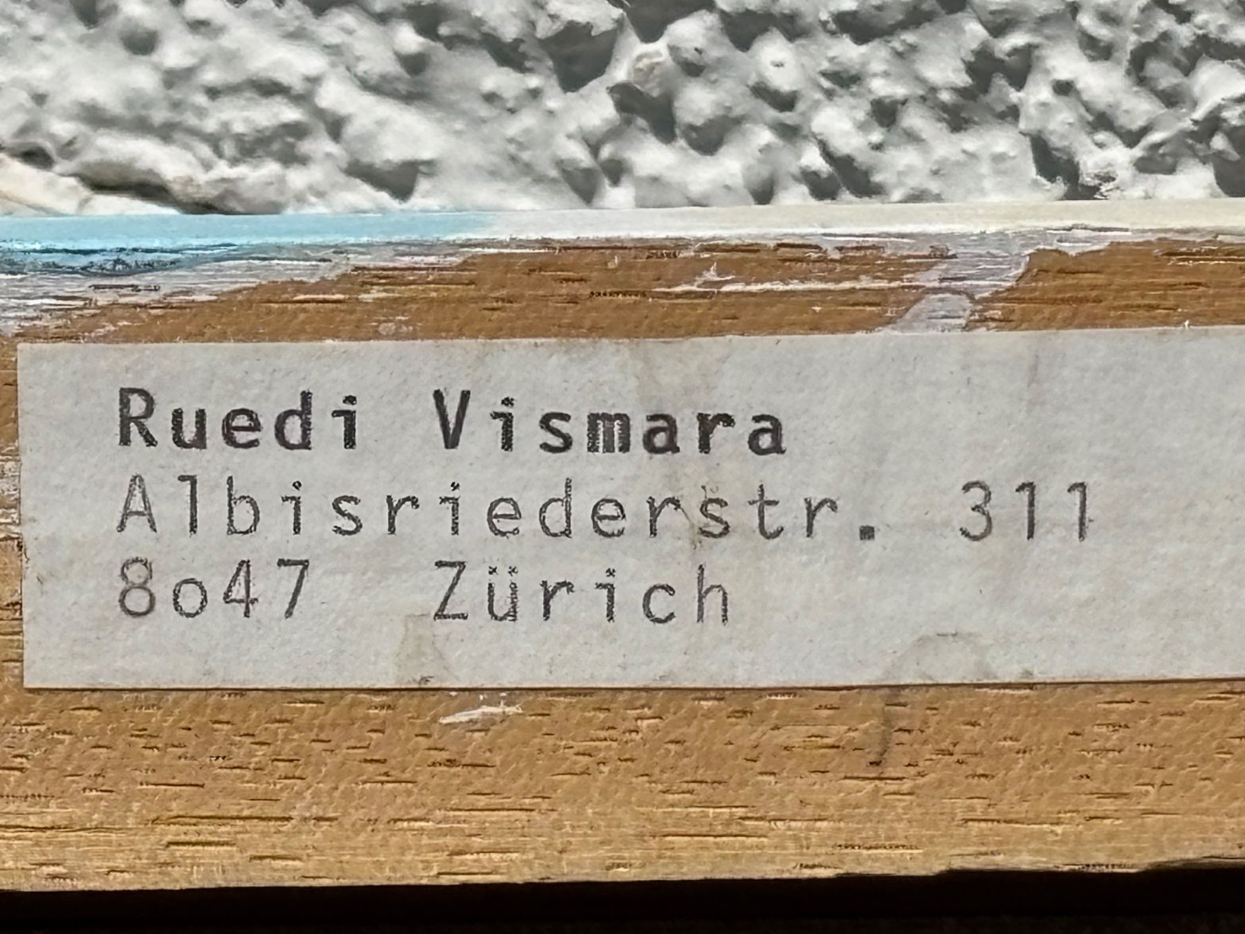 Dipinti: Ölbild Ruedi Vismara "Stelzopolis" Surrealismus – Usato da Hinwil venduto da DaniBachman 2