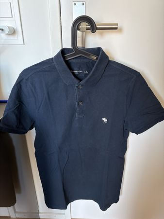 Abercrombie & Fitch Poloshirt, XS, dunkelblau, Top Zustand