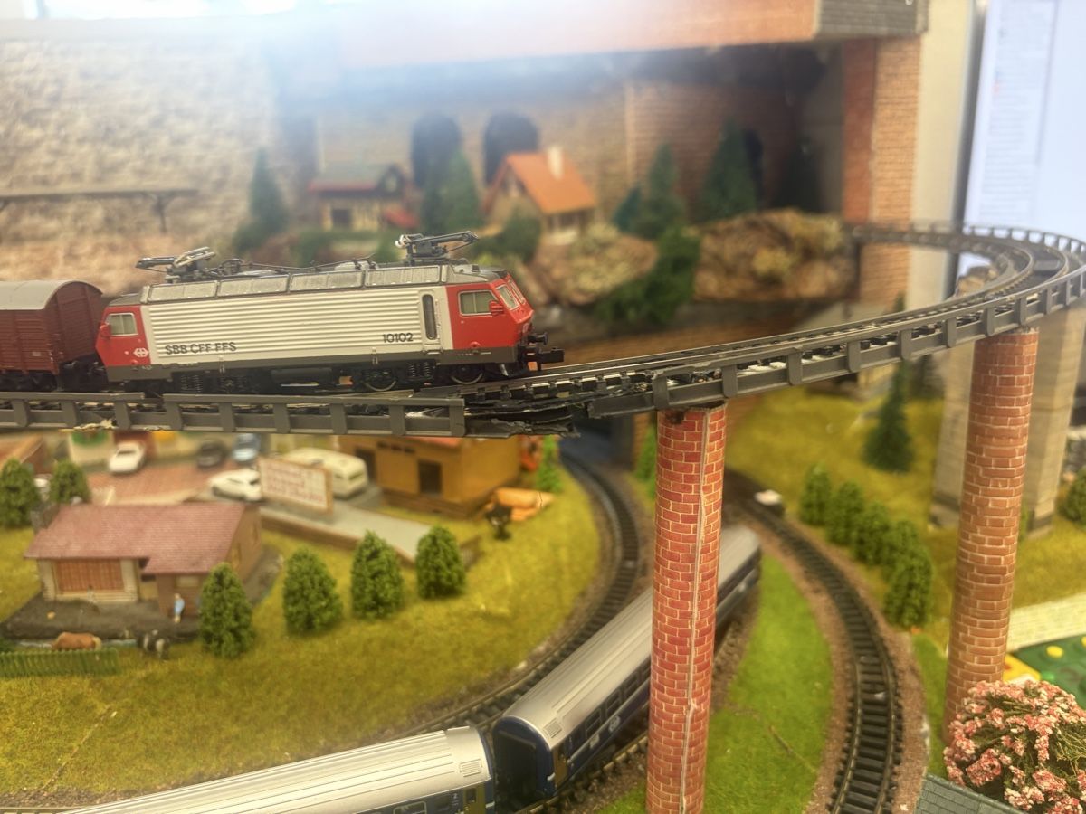 Trix Modellini di ferrovie: Minitrix Spur N Anlage – Usato da Wil SG venduto da steinlin07 6