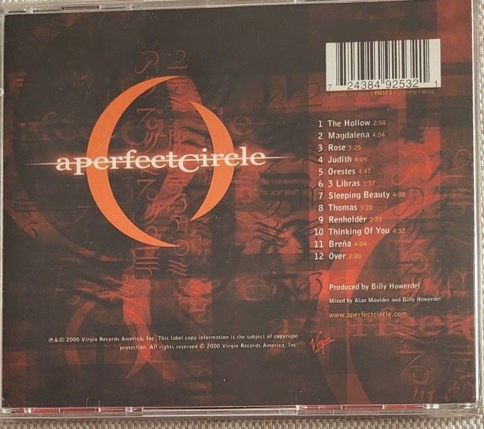 CDs: CD A Perfect Circle - Mer de Noms – D'occasion à Luzern par Lycka 1