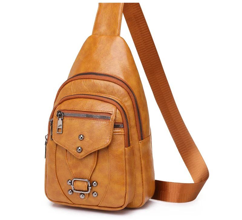 Borse: Multifunktionale Umhängetasche Retro aus PU-Leder – Nuovo e nell'imballaggio originale da Lausanne venduto da FASHION-WORLD-SHOP 4