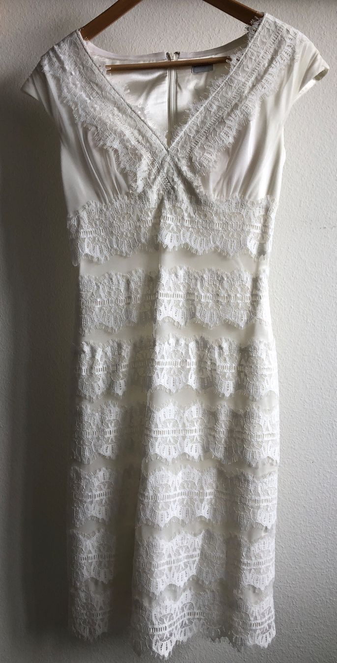 Vestiti: Weisses Spitzenkleid Gr. XS – Nuovo (secondo la descrizione) da Zürich venduto da ehupp 4