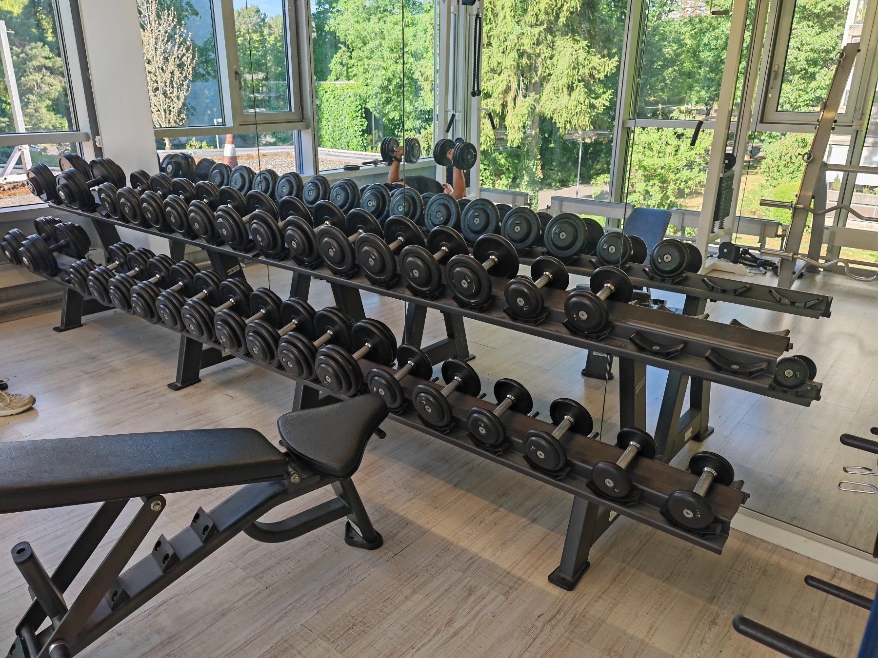 Vélos d'appartement: Hantelständer + zwei Bänke – D'occasion à Bern par Sudowudo
