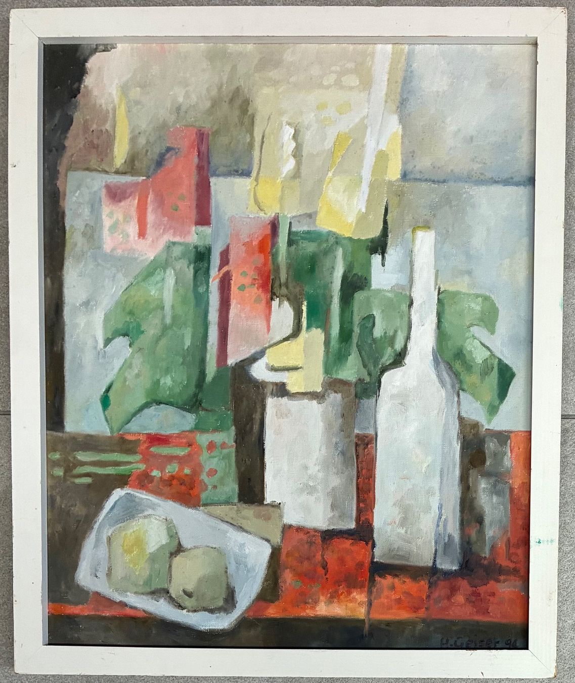 Tableaux: Hans GEISER (1921-2012) - Gemälde – D'occasion à Muhen par Manuelab91 1