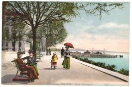 AK Neuchâtel - Quai Osterwald 1910