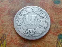 1 Fr. 1876  (Y)