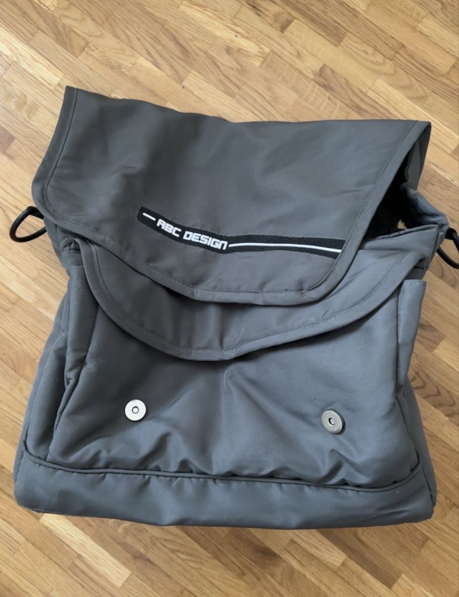 ABC Design Borse & Zaini: Sac à langer ABC Design gris pour bébé – Usato da Genève venduto da Aniella 2